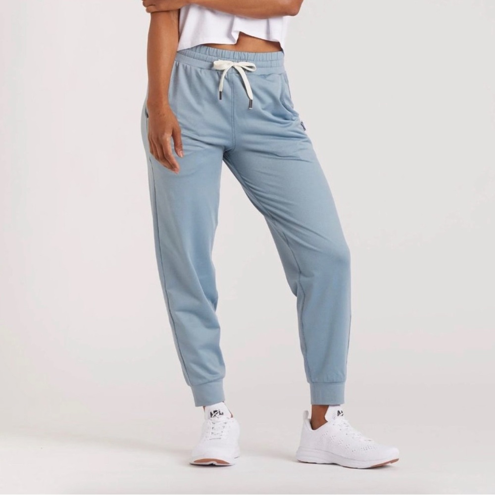 Feat Jogger Pant’s Women’s Aqua Blue High Waisted Athleisure Sweatpants
